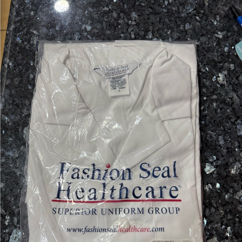 Fashion Seal Healthcare White Uniform Top